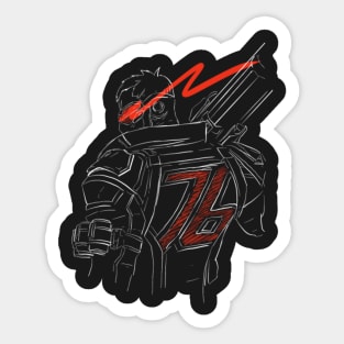 Soldier 76 Sticker